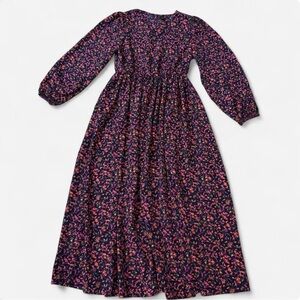 SHEIN Vibrant Floral Print Dress